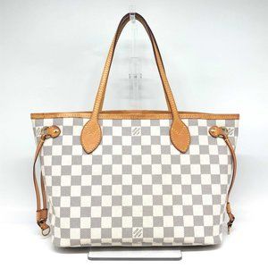 LOUIS VUITTON Brown Damier Neverfull PM Tote Bag